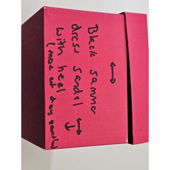 Butter Aversa Leather Kitten Heels Sandals Shoes Pumpkin 1525 Women's‎ 7.5 NEW - Picture 11 of 11